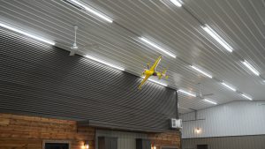 3/4 Corrugated Metal Panel in Burnished Slate