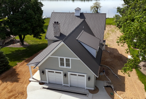 Flint Charcoal Standing Seam Roof