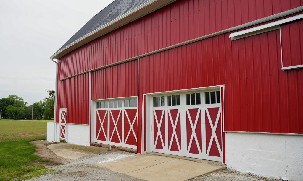 Bright Red Ram Panel