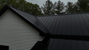 Black Metal Roofing