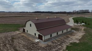 Light Stone Board & Batten Siding