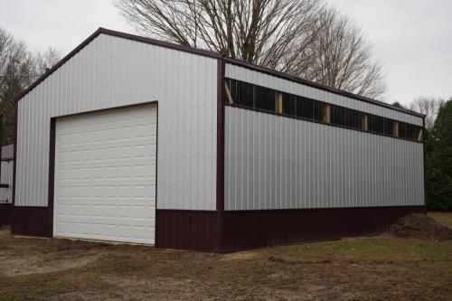 Galvalume Pole Barn